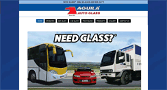 Desktop Screenshot of aguilaautoglass.com